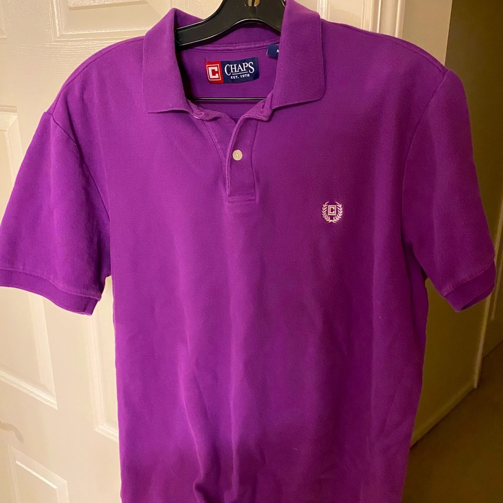 Men’s Chaps Purple Polo